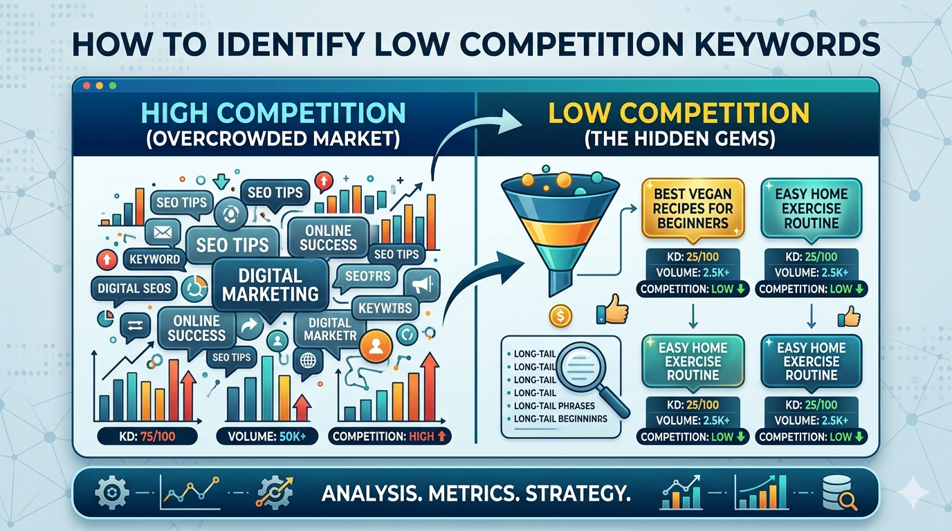 How to Identify Low Competition Keywords