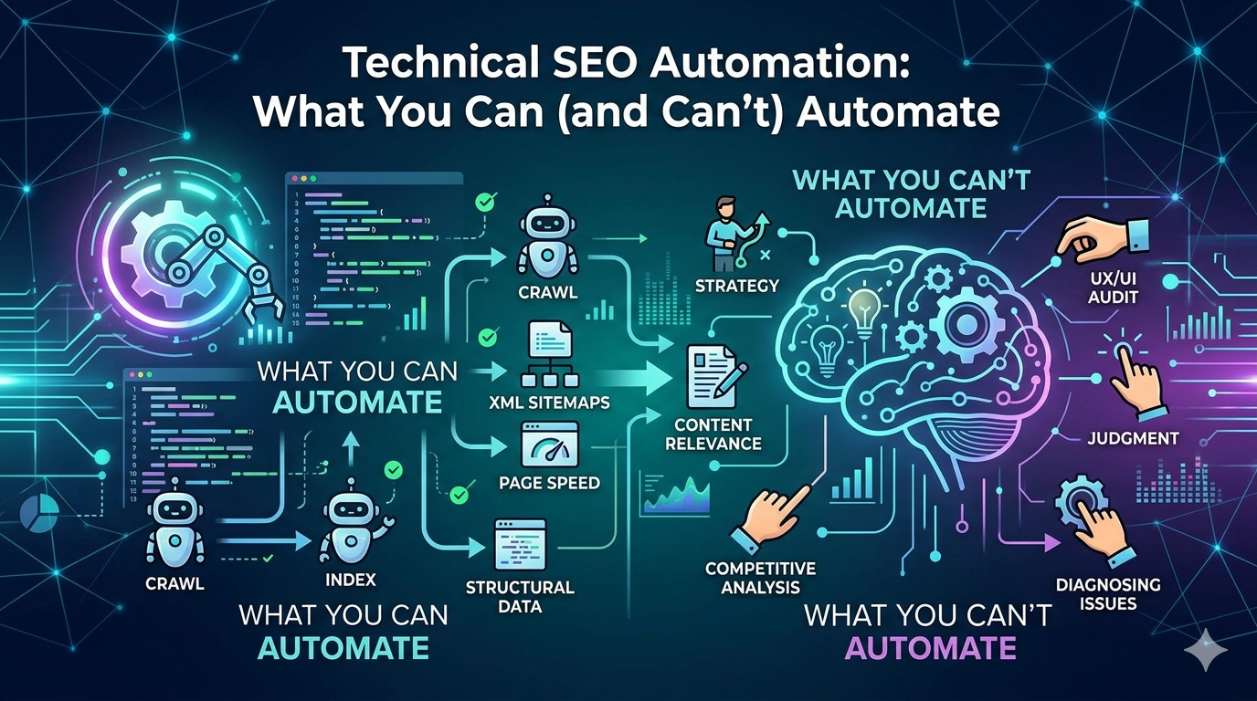 Technical SEO Automation: What You Can (and Can’t) Automate