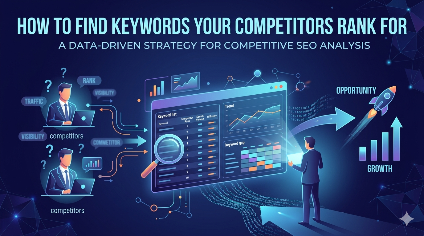How to Find Keywords Your Competitors Rank For