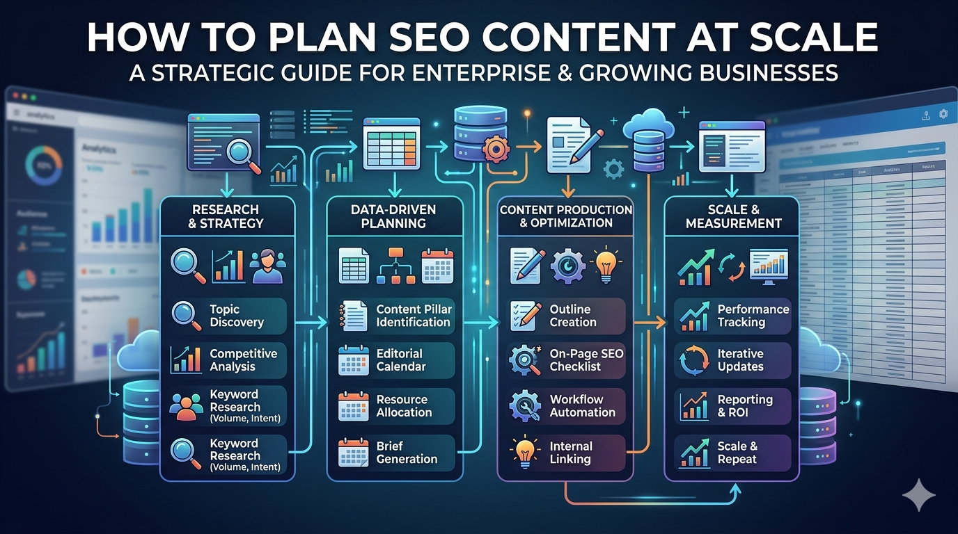How to Plan SEO Content at Scale