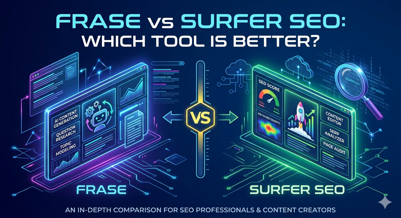 Frase vs Surfer SEO: Which Tool is Better?