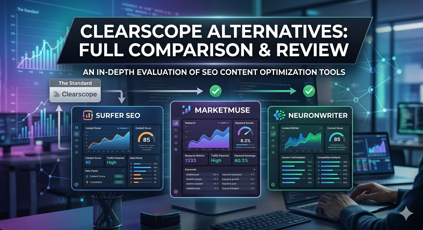 Clearscope Alternatives: Full Comparison & Review