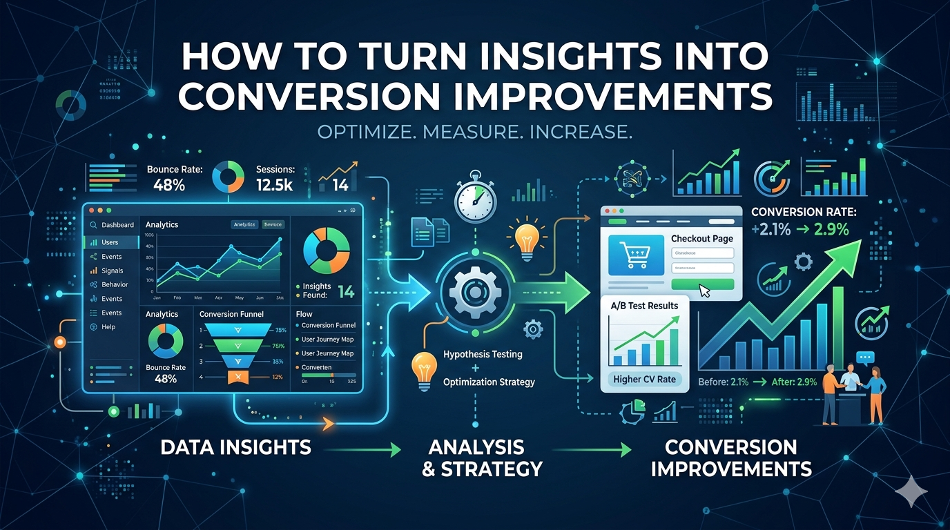 How to Turn Insights Into Conversion Improvements