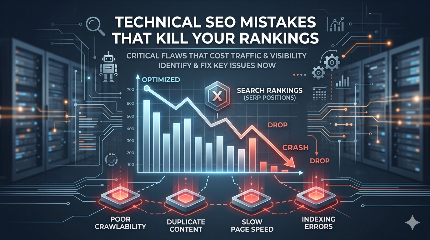 Technical SEO Mistakes That Kill Your Rankings